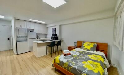 Studio Center of Waikiki/Kitchen/WIFI 301